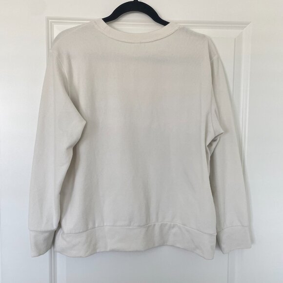 Uniqlo Crew Neck Long-Sleeve Pullover - Size M - Picture 4 of 5